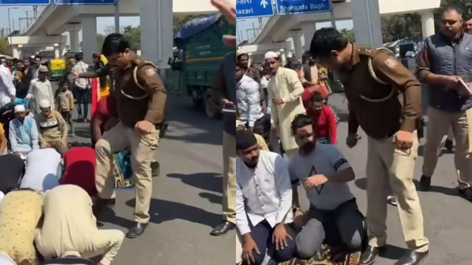 Read more about the article Delhi Policeman Suspended for Disrupting Prayers