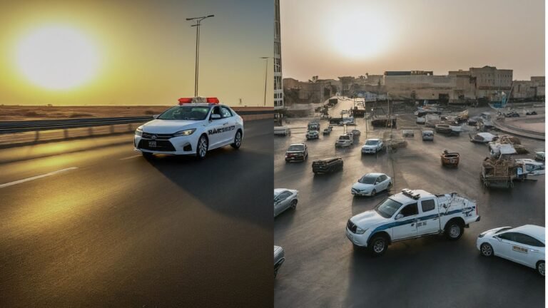 Driver in Yanbu Arrested for Reckless Driving